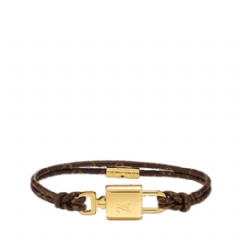 Louis Vuitton Women LV Padlock Bracelet M8275E