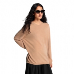 Louis Vuitton Women Seamless Cashmere Pullover Sand 1AHYWS