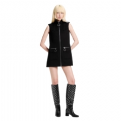 Louis Vuitton Women High Collar Zip-Up Dress 1AJEBH