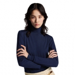 Louis Vuitton Women Signature Tag Turtleneck Pullover 1AIA20