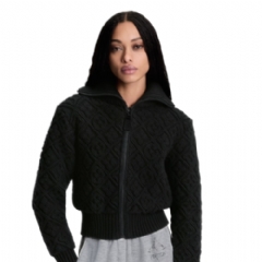 Louis Vuitton Women Monogram Toweling Zip-Up Jacket 1AIQDV