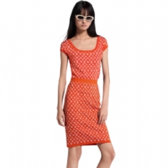 Louis Vuitton Women Monogram Jacquard Knit Top 1AI717