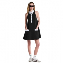 Louis Vuitton Women Technical Gabardine Polo Dress 1AHZLK